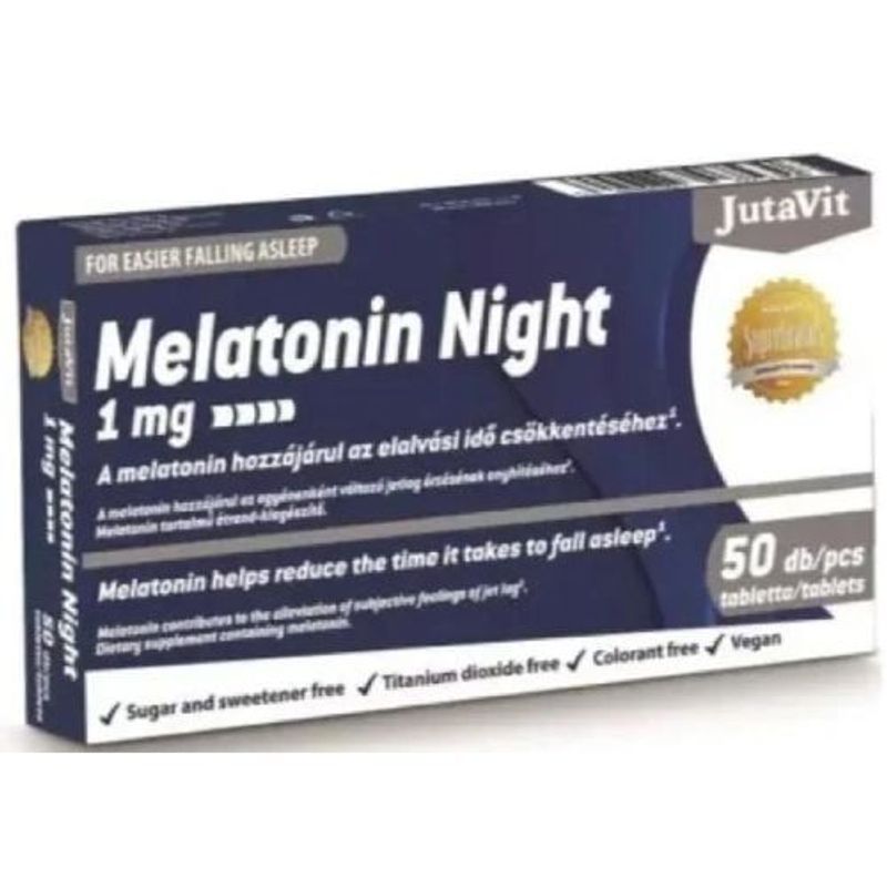JutaVit Melatonin Night 1mg 50x 