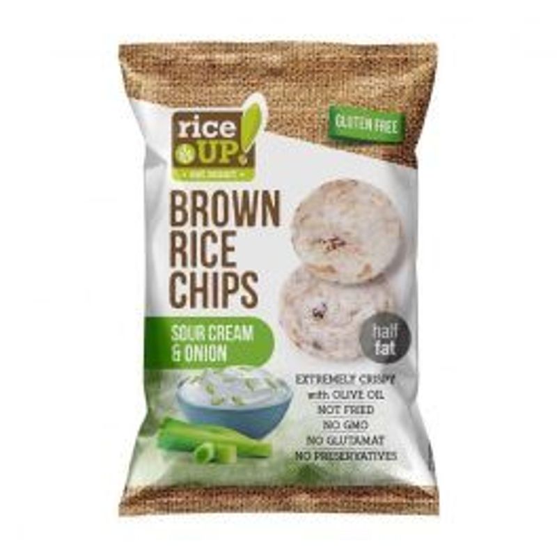 Rice Up sajtos rizs chips 60g