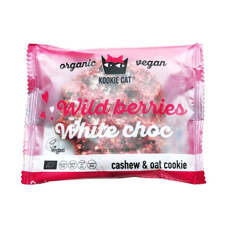 Kookie Cat zabkeksz erdei gyümölcs 50g
