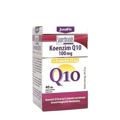 Jutavit Koenzim Q10 kapszula 100 mg 40 db 