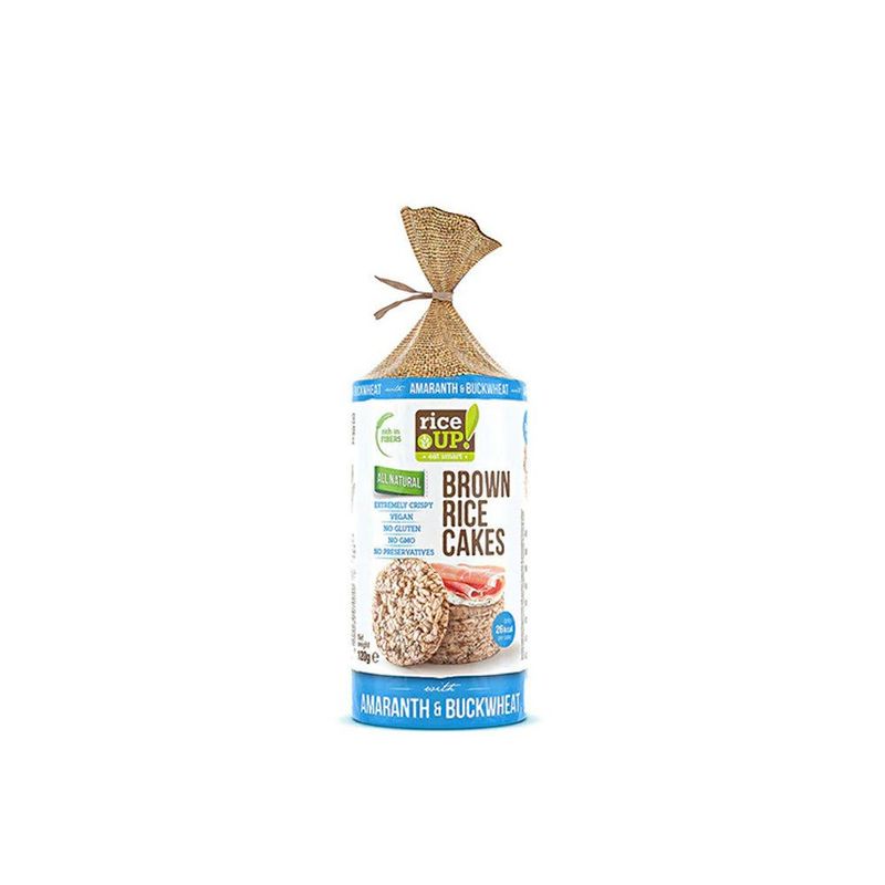 Rice Up Barna rizses hajdina-amaránt szelet 120g
