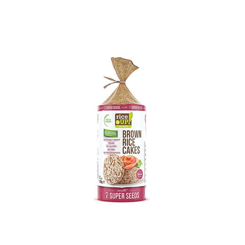 Rice Up Barna rizses 7 szupermagvas szelet 120g