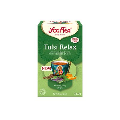 Yogi Tea Pihentető Tulsi bio 17 db 