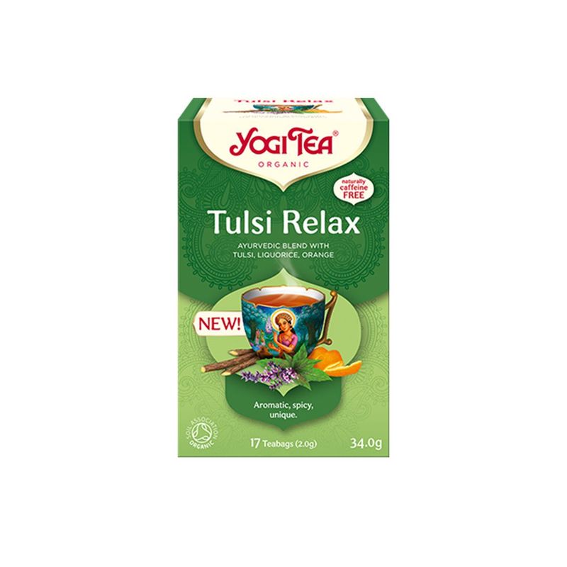 Yogi Tea Pihentető Tulsi bio 17 db