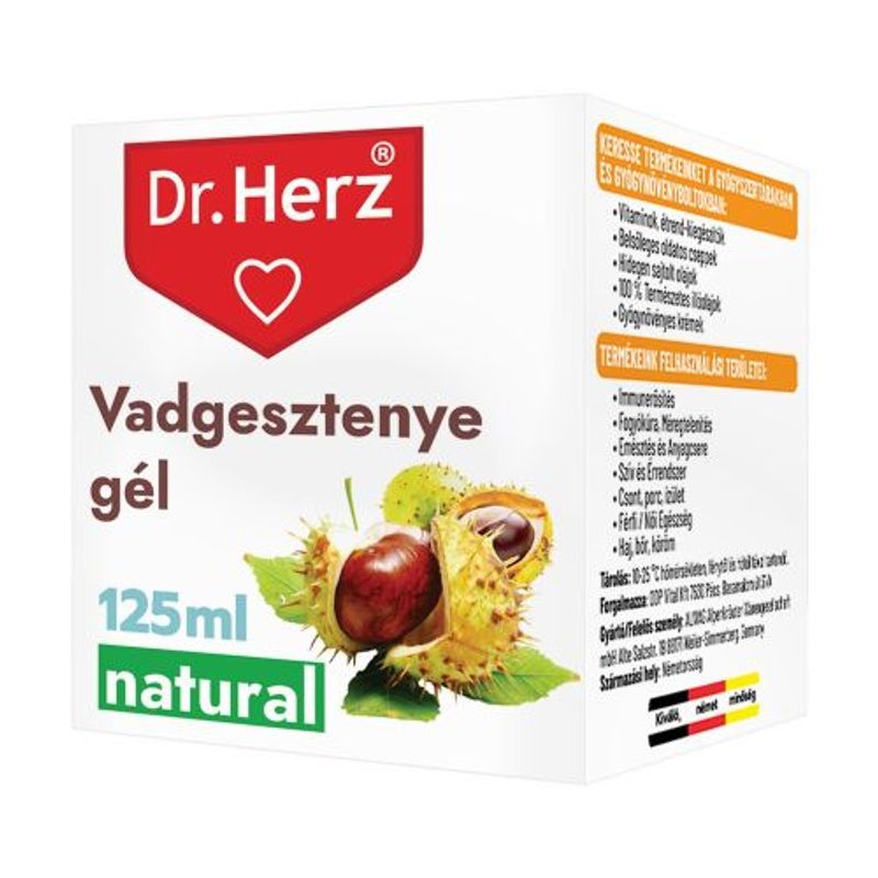 DR Herz Vadgesztenye gél 125 ml