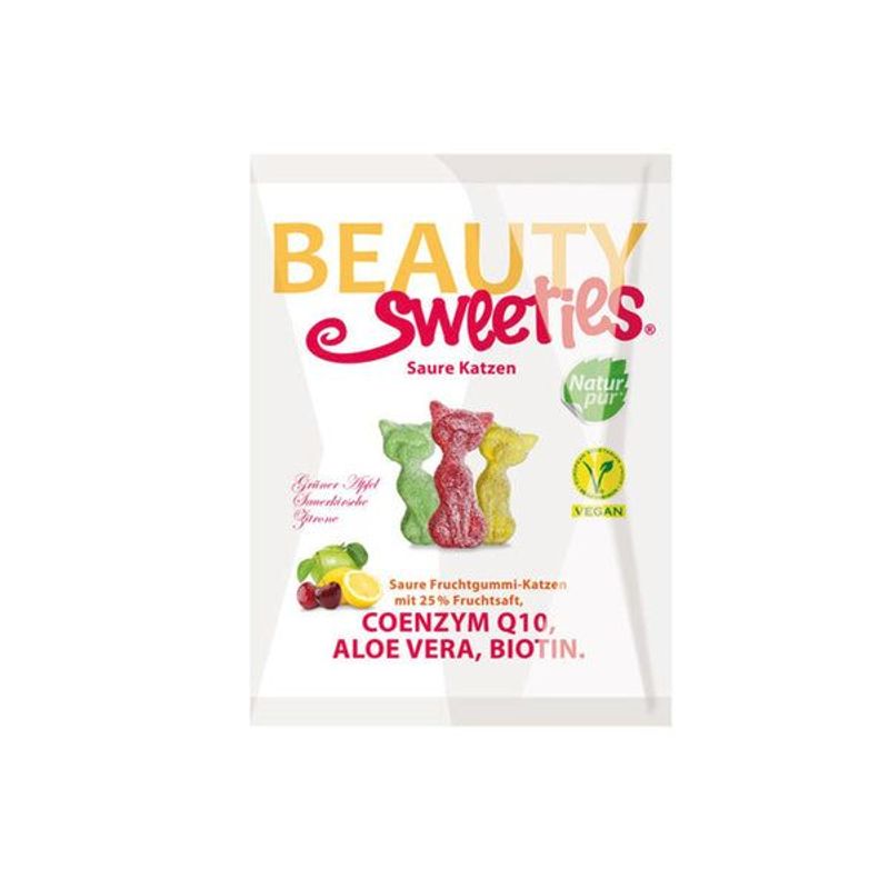 Beauty Sweeties vegán gumicukor cicák 125 g