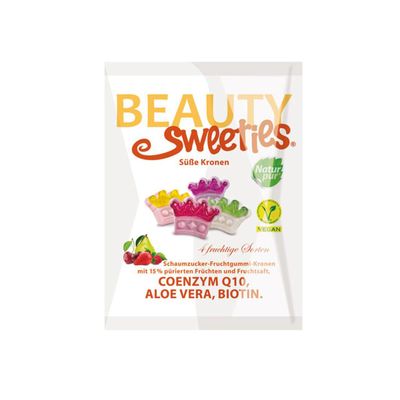 Beauty Sweeties  vegán gumicukor koronák 125 g