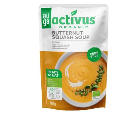 Activus bio sütőtökkrémleves édesburg. 400g
