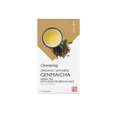 Clearspring Bio Japán Genmaicha Tea 20db