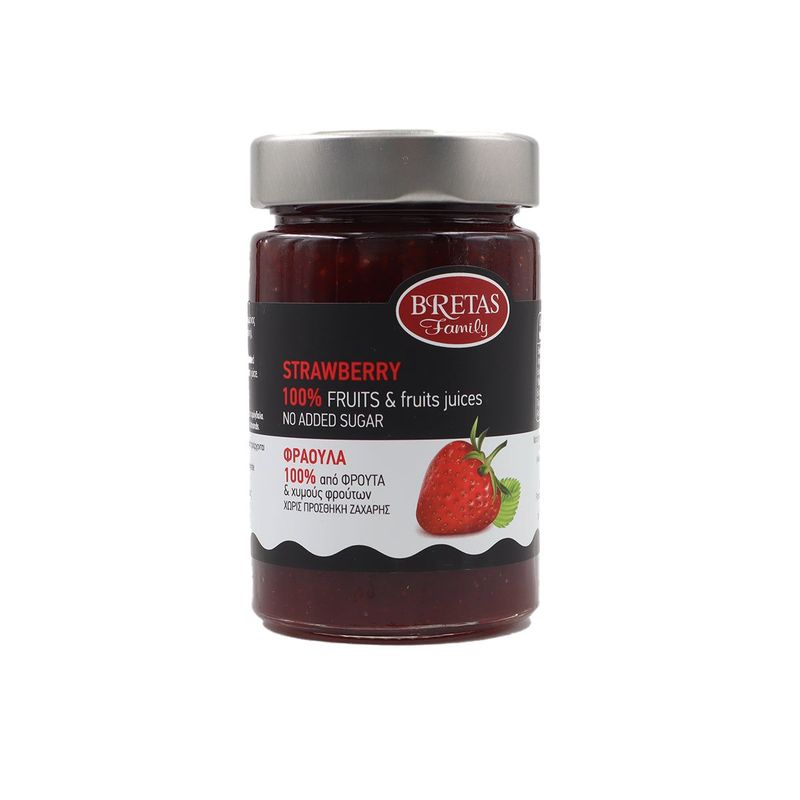BRETAS 100% Dzsem - eper 240g