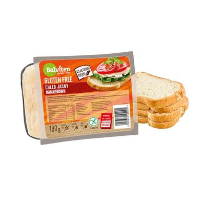 Balviten Szeletelt FEHÉR Kenyér gluténmentes 190g