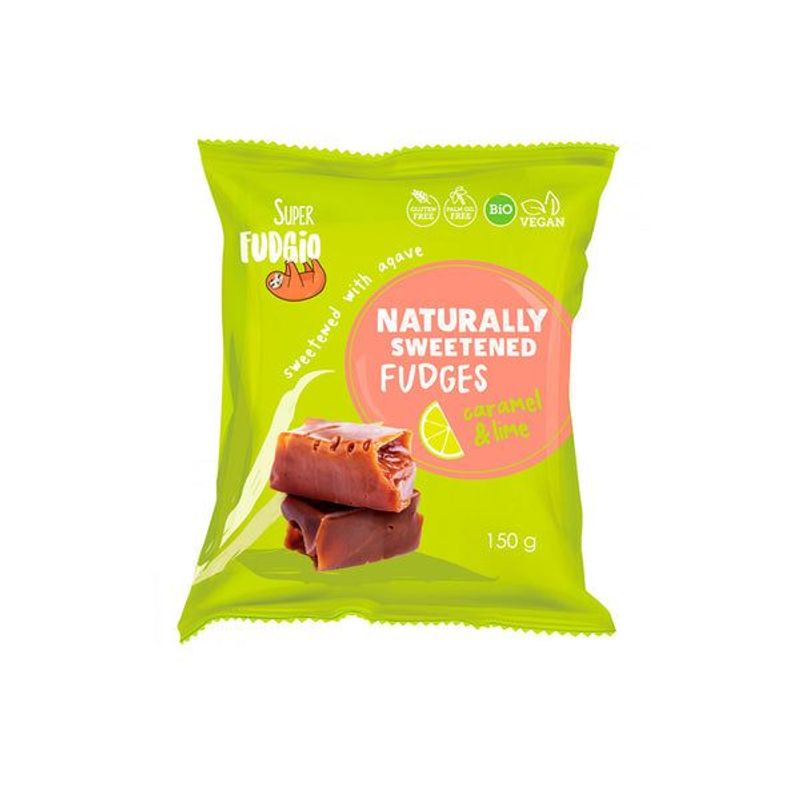 Fudgio Bio Tejmentes Agavé-Lime karamella 150g