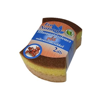 Bio Natural mosogatószivacs réz mikroszemcsés 2db