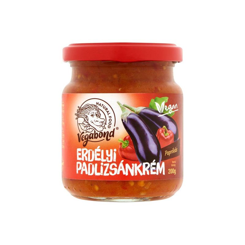 Vegabond Padlizsánkrém Paprikás 200 g