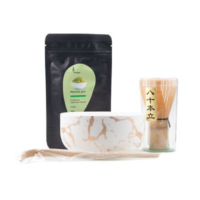 Matcha Szett Arany 1db +Matcha tea 60g