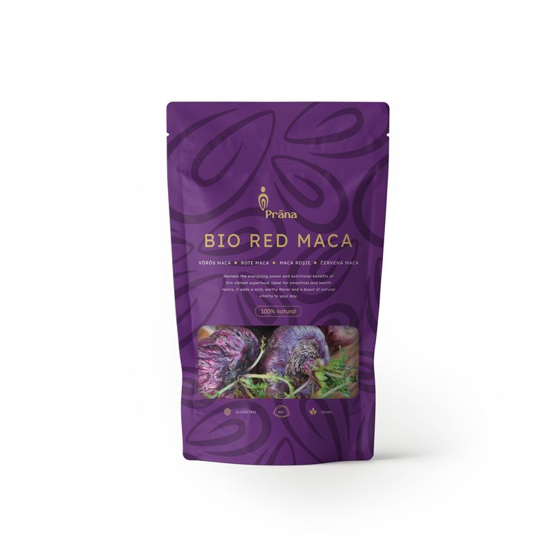 Prana Bio Vörös maca por 250g