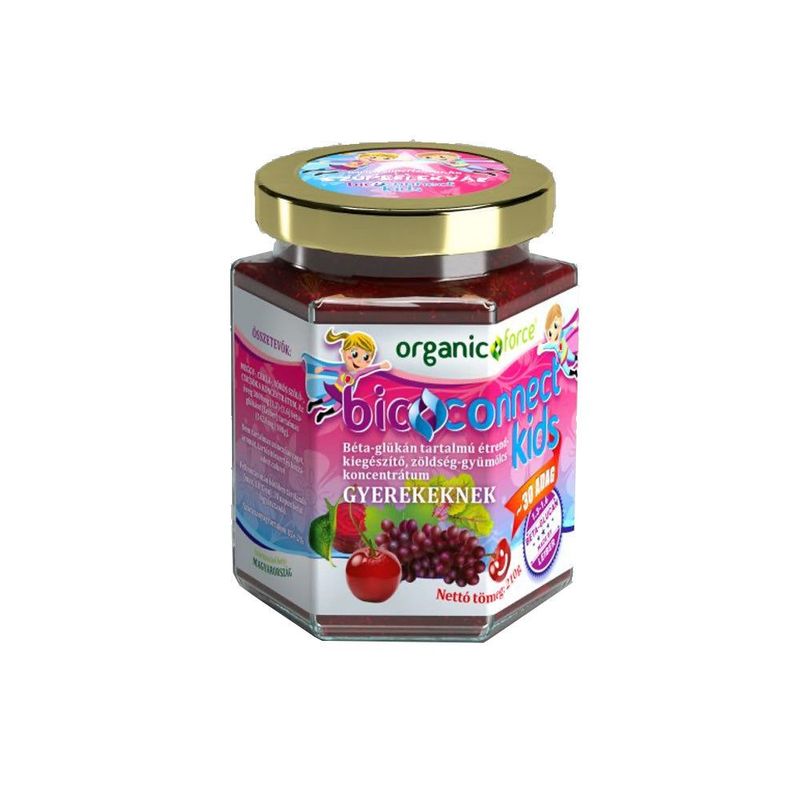 Bioconnenct Kids Szuperlekvár béta-glükánnal 210g