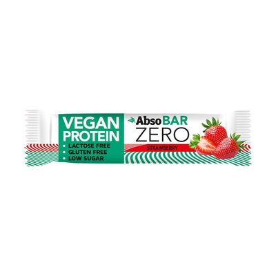 AbsoBar Zero fehérje szelet strawberry 40g