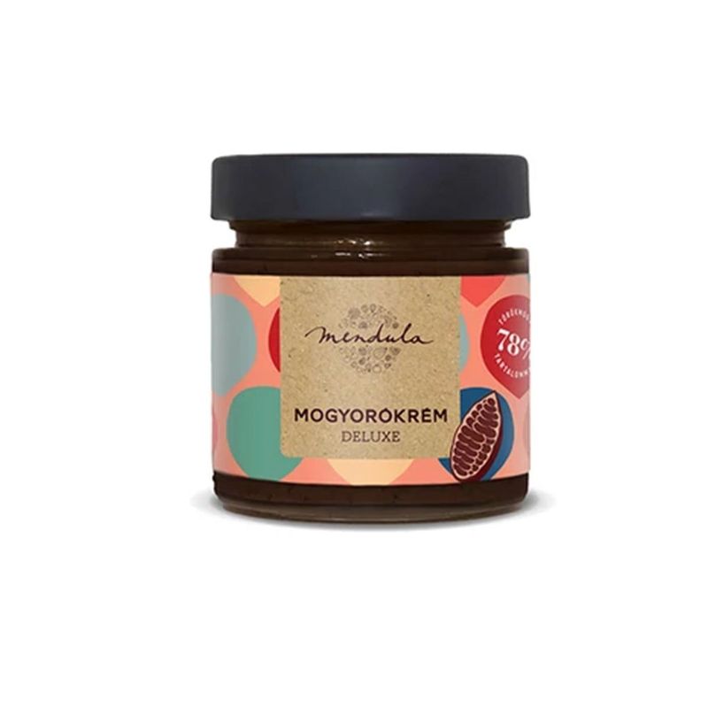 Mendula mogyorókrém deluxe-vegán 180g
