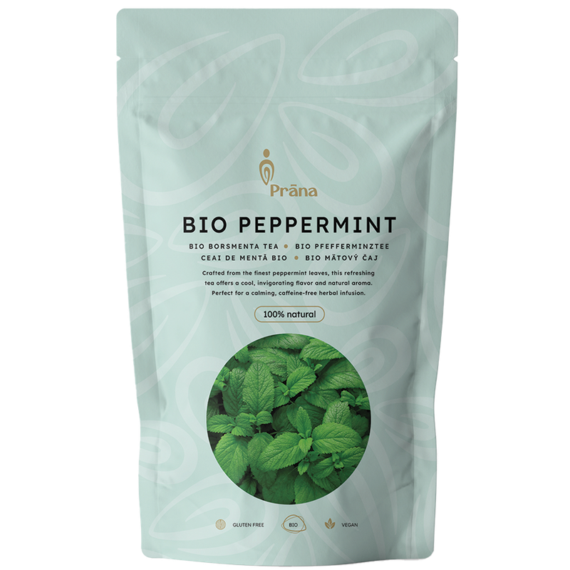 Prana Bio Borsmenta levél tea 50g