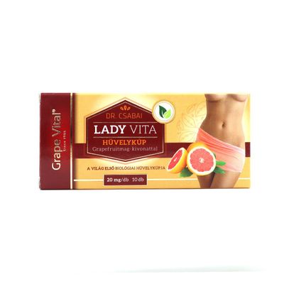 Grape Vital Ladyvita Hüvelykúp 10 db