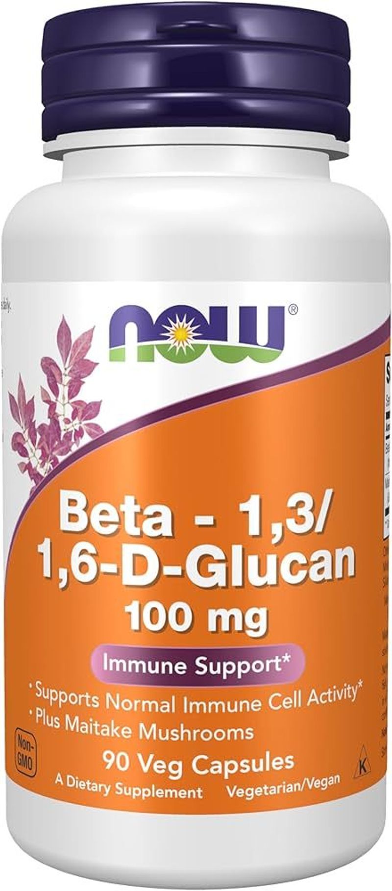 Now Beta 1,3/1,6 D Glucan kapszula 90db