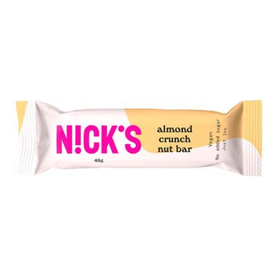 Nick's Crunch Nut Bar vegán mandulás csoki 40g