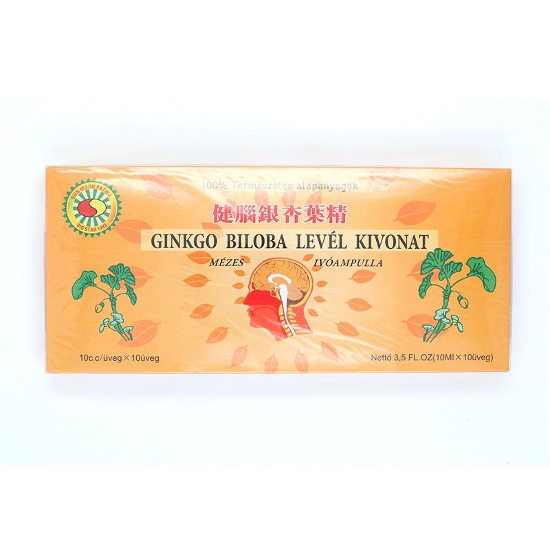 Big Star Gingko Biloba levél kivonat ivóampulla 10