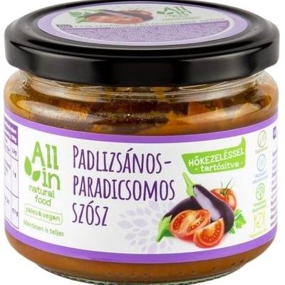 ALL IN Padlizsános-paradics.szósz paleo&vegan 250g
