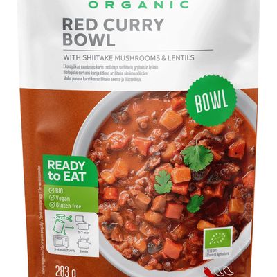 Activus Bio curry tál gombával&csicseriborsó 283g