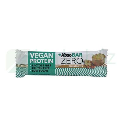 AbsoBar Zero fehérje szelet peanut butter 40g