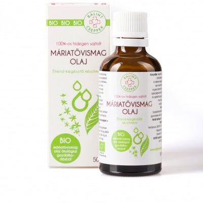 Bálint Cseppek Bio Máriatövismag Olaj 50ml