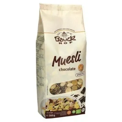 Bauck Hof bio gluténmentes müzli étcsokis 300 g