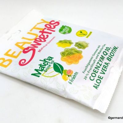 Beauty Sweeties vegán gumicuk. matcha napocska125g