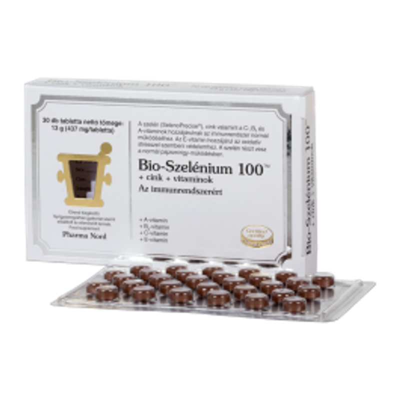Pharma Nord Bio-Szelén-100+cink+vitaminok 30db