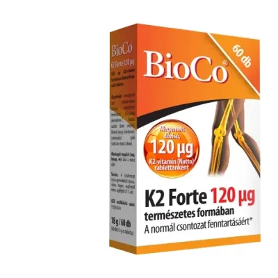 BioCo K2 Forte 120 mcg 60 db