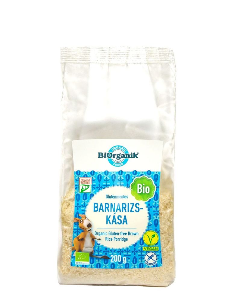Biorganik Bio glut. ment. Barnarizs-kása 200g