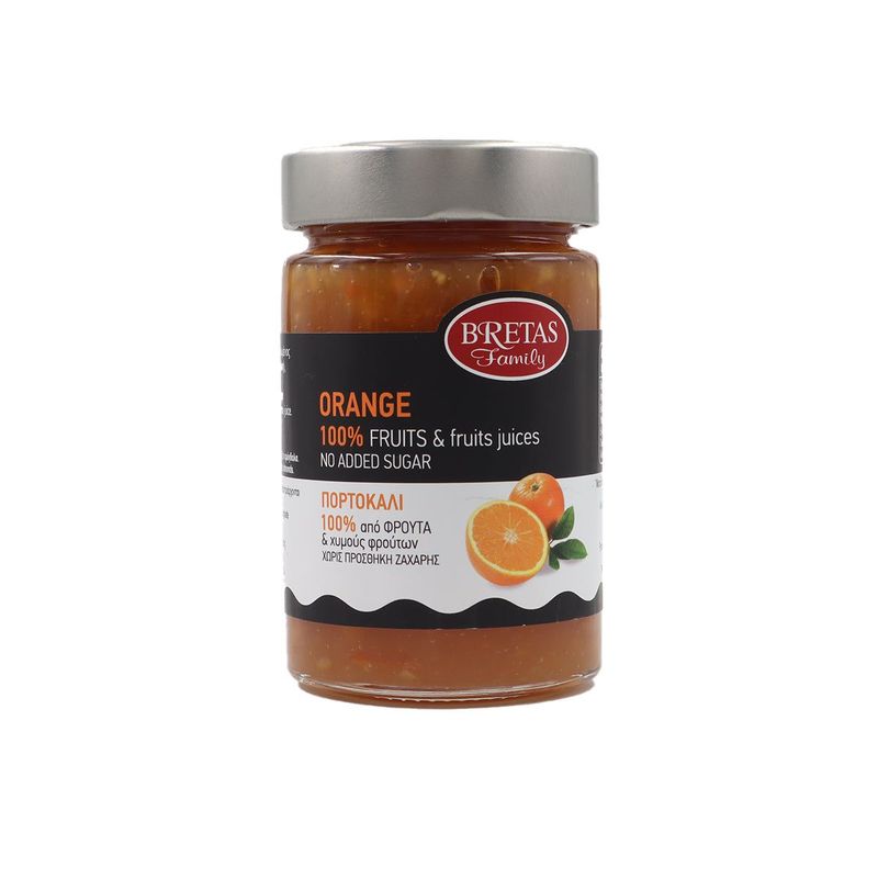 BRETAS 100% Dzsem - narancs 240g
