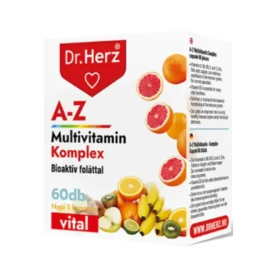 DR Herz A-Z Multivitamin Komplex 60 db kapszula doboz #TH