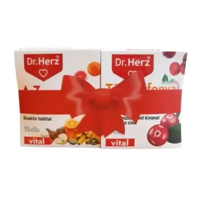 DR Herz AJÁNDÉK CSOMAG 4 étrend-kiegészítővel Ginkgo+Valeriana #TH