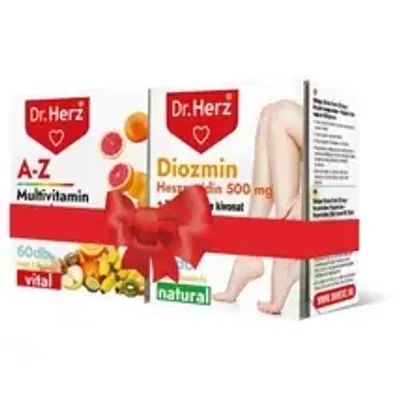 DR Herz AJÁNDÉK CSOMAG 4 étrend-kiegészítővel Almaecet+D3 4000 #TH
