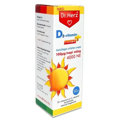 DR Herz D-vitamin csepp 50ml #ZU