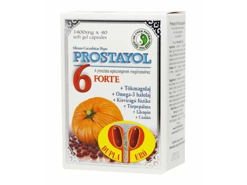 Dr. Chen Prostayol 6 Forte Kapszula 40 db