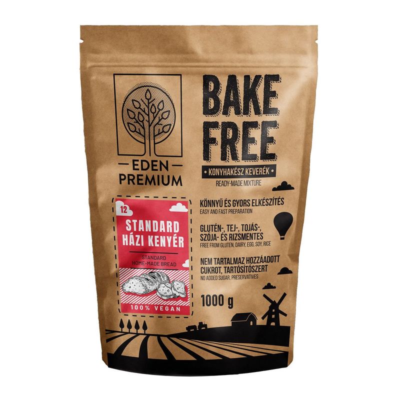 Éden Prémium Bake-Free Házikenyér Lisztkever.1000g