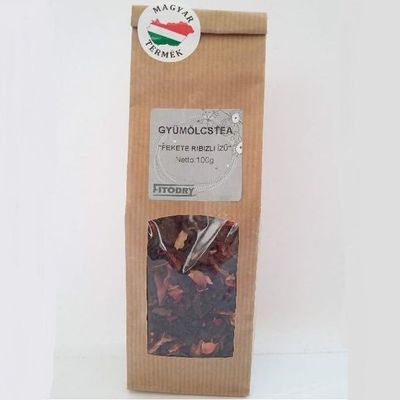 Fitodry Gyümölcstea feketeribizli(átlátszó) 100g