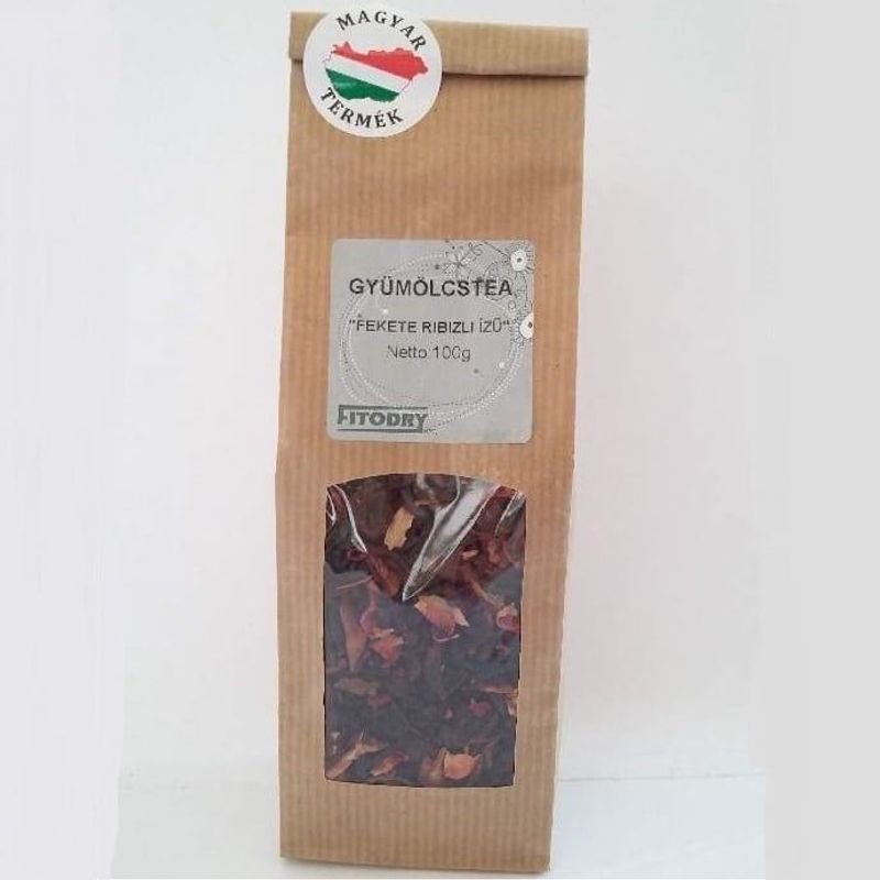 Fitodry Gyümölcstea feketeribizli(átlátszó) 100g