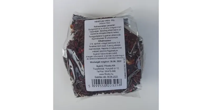 Fitodry Hibiszkusz (átlátszó) 100g