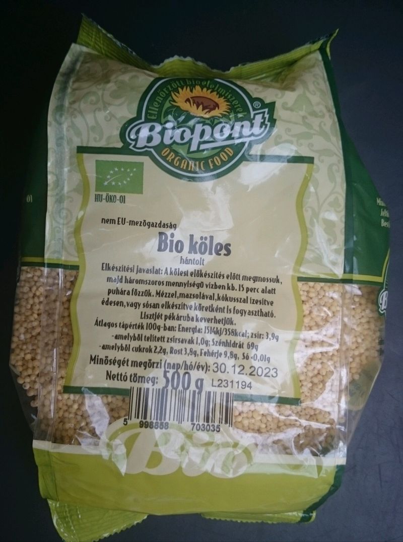 Biopont köles 500g