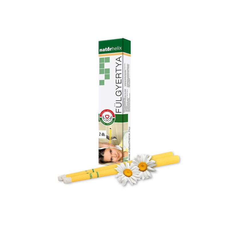 Naturhelix Fülgyertya kamilla 2db