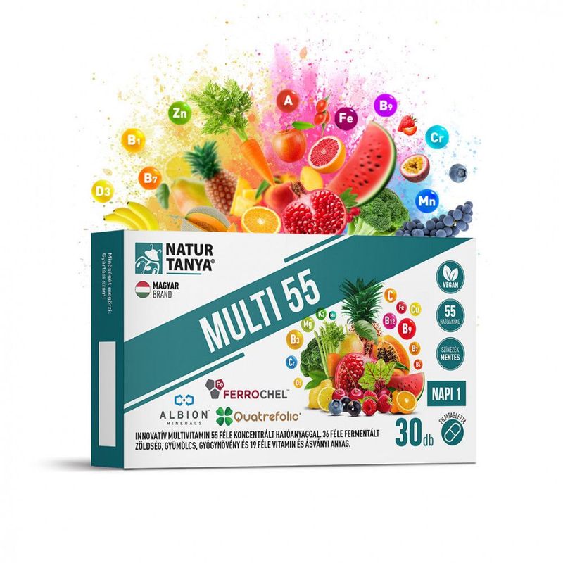 Natur Tanya Multi 55 Filmtabletta 30db
